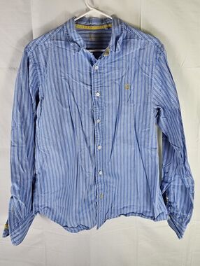 White Stuff Classic Fit Button-Down Shirt Mens M Casual Preppy Going Out Party